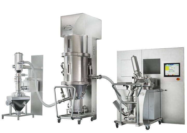 CCS 10 - 80 RC Container size change for batches from 5 to 40 kg